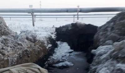 Оленеводы Ненецкого округа обнаружили сброс нефти в котлован