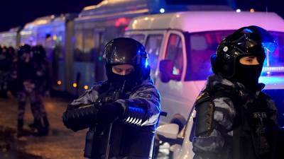 В Москве арестован первый обвиняемый в применении насилия к полицейским на несогласованной акции