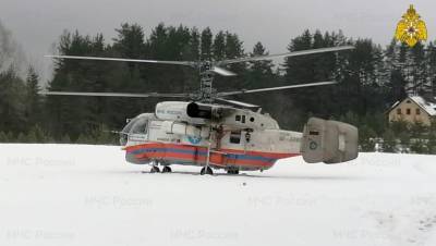 Пациента из Осташкова доставили в Тверь на вертолете МЧС
