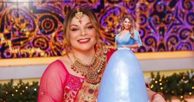 В сари и с подарком для принцессы: как телеведущую Нелю Шовкопляс поздравили с днем рождения
