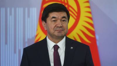 Задержан экс-премьер Киргизии Абылгазиев