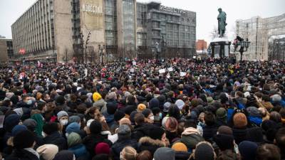 В России по итогам акций протеста возбуждено 20 уголовных дел