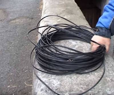 В Смоленской области задержали вора медного кабеля