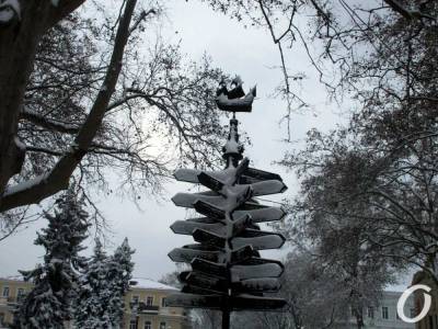 Погода в Одессе 27 января: снег, метель и гололед