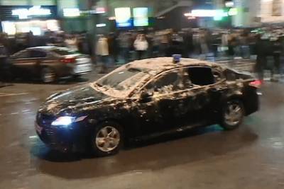 Полиция заподозрила тиктокера в разгроме автомобиля ФСБ в Москве