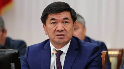 Экс-премьер Киргизии задержан по подозрению в незаконном обогащении