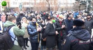 Число оштрафованных после акции протеста в Волгограде достигло 41