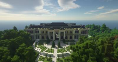В Minecraft построили точную копию «дворца Путина»