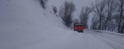 В Алтайском крае на Чуйский тракт сошла снежная лавина