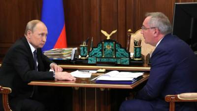 Кремль анонсировал скорый доклад Рогозина Путину