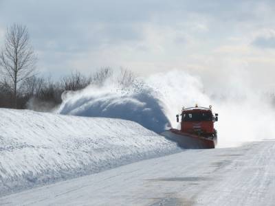 Беларусь во власти снежного циклона «Ларс»