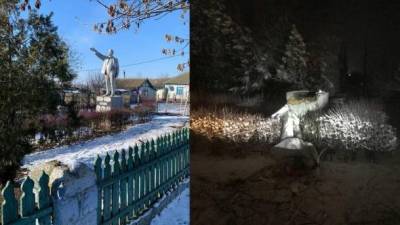 В Одесской области снесли последний на подконтрольной территории Украины памятник Ленину, - Стерненко