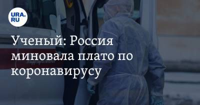 Ученый: Россия миновала плато по коронавирусу