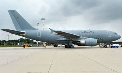 ВВС Германии отказываются от устаревших самолетов Airbus A310 MRT (ФОТО)