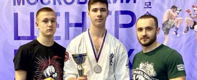 Электрогорец завоевал серебро на турнире по Киокушинкай каратэ