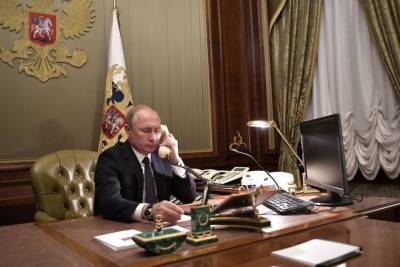 Песков: Путин сам позвонил Байдену