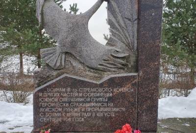 В Гатчинском районе перезахоронили останки красноармейца Виктора Иванова