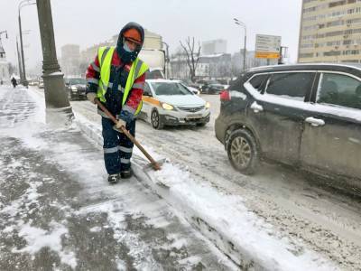 К концу рабочей недели Москву накроет сильный снегопад