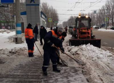 Ульяновским дорожникам дали три дня на расчистку города от снега