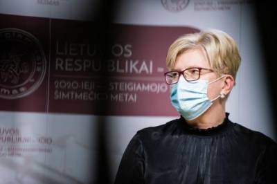 Премьер Литвы: к лету возможно вакцинировать 70% населения, лишь нужны прививки