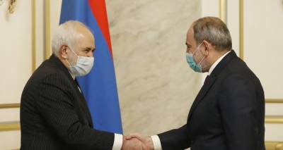 Иран выступает за соблюдение международного права в Карабахе: Зариф на встрече с Пашиняном