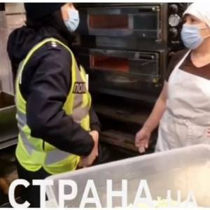 В Киеве полиция ворвалась в ресторан и применила силу к повару