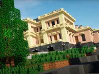 Дворец Путина под Геленджиком в деталях воссоздали в Minecraft