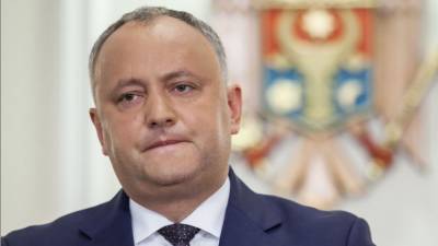 Игорь Додон раскритиковал новый состав Высшего совета безопасности Молдавии