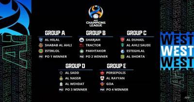«Истиклол» в групповом этапе Лиги чемпионов АФК сыграет с «Аль-Хилал» и «Шабаб Аль-Ахли»