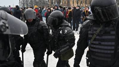 В Москве прошли массовые обыски у организаторов незаконных митингов 23 января