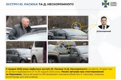 Подготовка убийства Наумова: СБУ обнародовала доказательства причастности Нескоромного