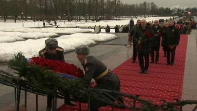 В России отмечают годовщину снятия блокады Ленинграда