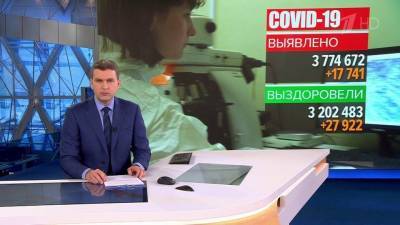 В России за сутки выявили 17 741 новый случай коронавируса