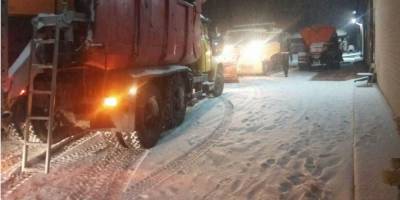 Из-за ухудшения погоды. В Полтавской области ограничили движение грузовиков по трассе Киев-Харьков
