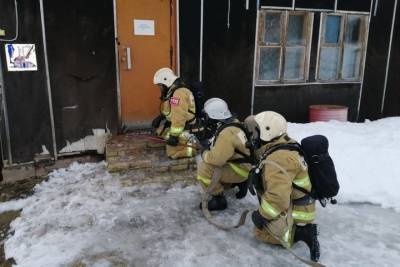 В киреевском центре социальной реабилитации работали пожарные