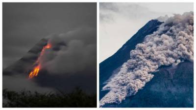 Гора огня: в Индонезии проснулся самый активный вулкан страны – фото и видео