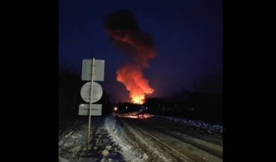 Три человека госпитализированы в результате пожара на пороховом заводе в Перми