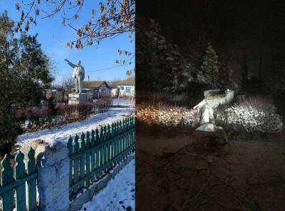 На Украине снесли последний памятник Ленину. На очереди ГЭС?