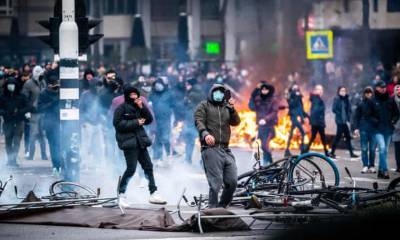 В Ливане и Нидерландах – антикарантинные протесты, много раненых
