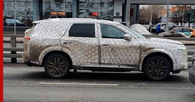 Новый Nissan Pathfinder заметили в Москве