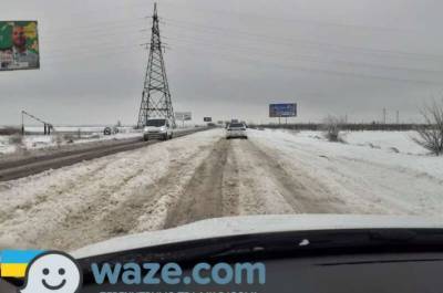 Николаевскую область засыпало метровым слоем снега