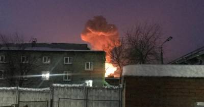 Названа возможная причина пожара на Пермском пороховом заводе