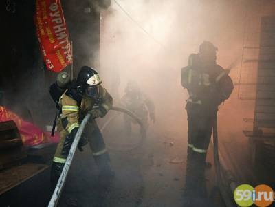 Один из трех пострадавших при пожаре на пороховом заводе в Перми в реанимации