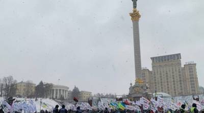 На столичном Майдане снова митингуют предприниматели