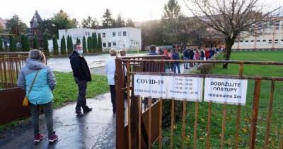 В Словакии на коронавирус протестовали половину страны