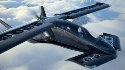 В Канаде представили концепцию гибридного летающего автомобиля: роскошные фото