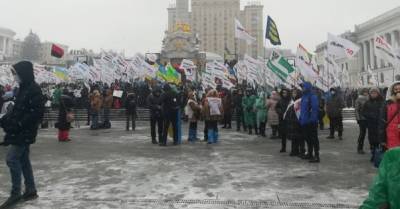 SaveФОП: в Киеве предприниматели снова вышли на Майдан (ФОТО, ВИДЕО)