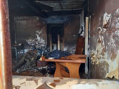 На пожаре в Шацком районе погиб мужчина