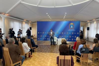 В Тамбове проходит традиционная пресс-конференция губернатора Александра Никитина