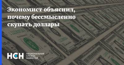 Денис Ракша - Экономист объяснил, почему бессмысленно скупать доллары - nsn.fm